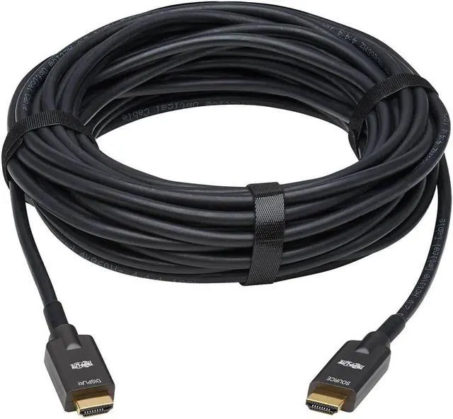 Alt view image 11 of 17 - Tripp Lite P568FA-10M Fiber Optic Audio-Video Cable