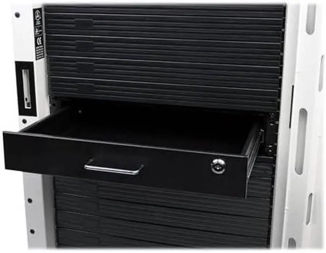 Alt view image 16 of 16 - Tripp Lite SmartRack 2U Locking Rack-Mount Storage Drawer