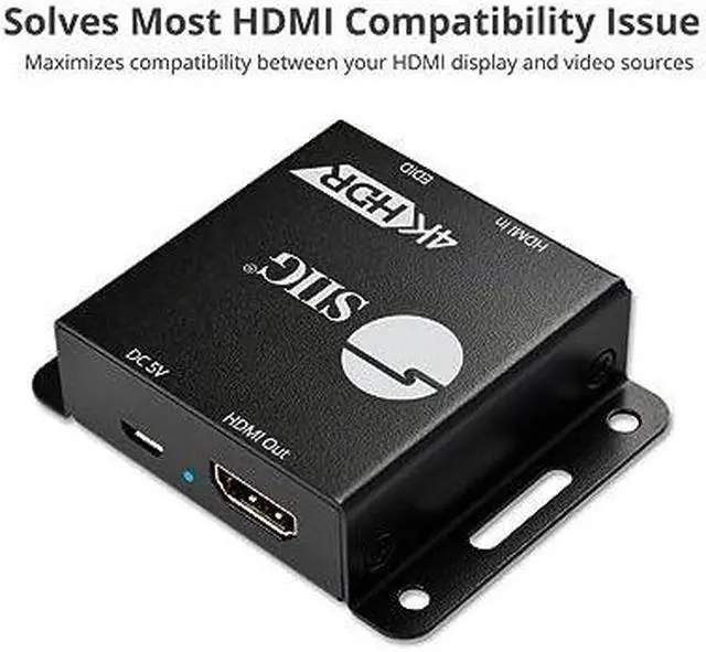 Alt view image 20 of 20 - HDMI 2.0 EDID EMULATOR BOOSTS