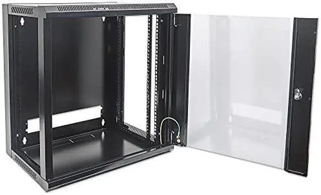 Alt view image 11 of 11 - NETWORK CABINET WALL MOUNT 12U-