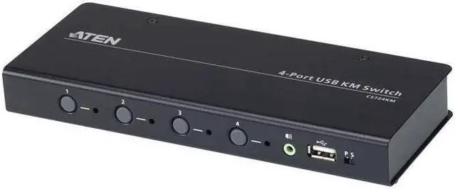 Alt view image 14 of 14 - ATEN 4-port USB Boundless KM Switch