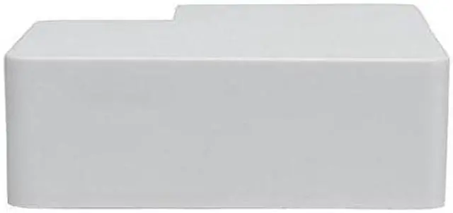 Alt view image 11 of 14 - Tripp Lite 2-Piece Raceway with Base and Cap, 20 Pack, White, 2 m