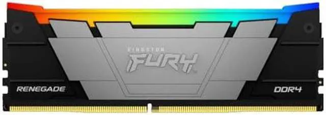 Alt view image 2 of 6 - Kingston Fury Renegade RGB DDR4 DIMM Desktop Memory