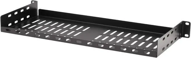 Alt view image 6 of 10 - Tripp Lite 1U SmartRack Cantilever Fixed Steel Vented Rack Shelf SRSHELF2P1USHRT