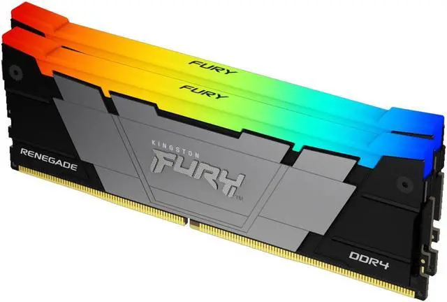 Alt view image 5 of 6 - Kingston Fury Renegade RGB DDR4 DIMM Desktop Memory