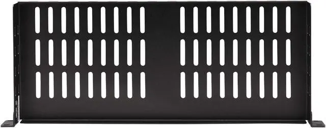 Alt view image 9 of 10 - Tripp Lite 1U SmartRack Cantilever Fixed Steel Vented Rack Shelf SRSHELF2P1USHRT