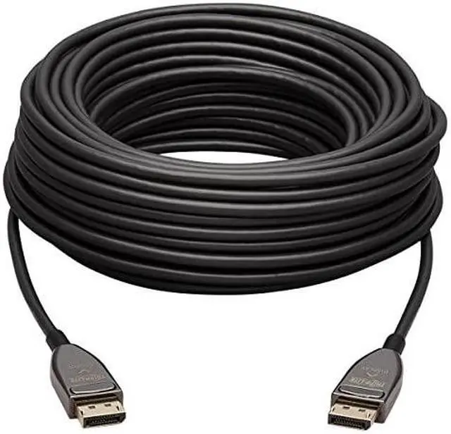 Alt view image 2 of 9 - Tripp Lite DisplayPort Fiber Active Optical Cable AOC 8K 60Hz CL3 M/M 20M (P580F3-20M-8K6)