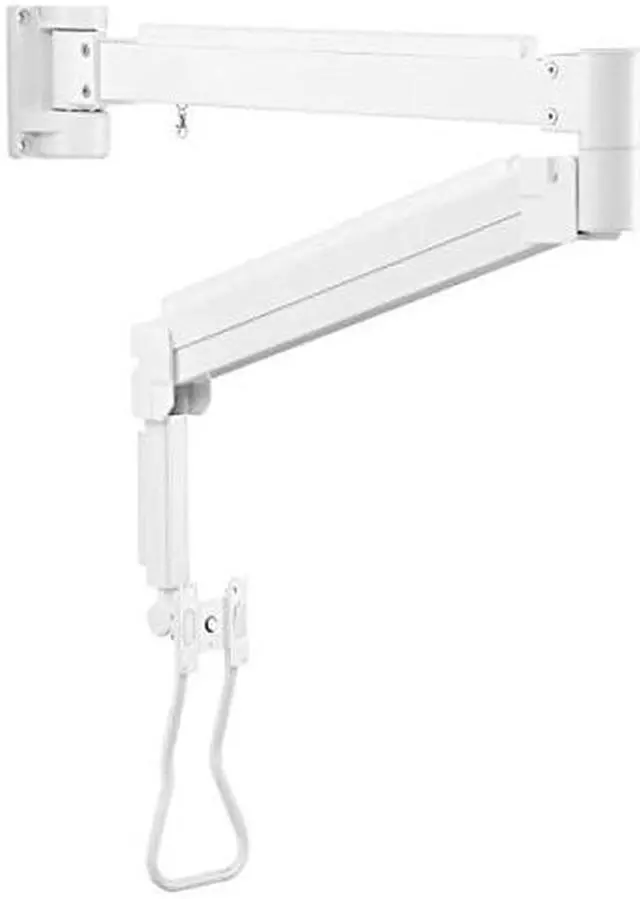 Alt view image 16 of 19 - Tripp Lite Safe-IT DWMLARM1732AM Mounting Arm for TV, Monitor, HDTV, Notebook, Flat Panel Display, Interactive Whiteboard, Digital Signage Display - White