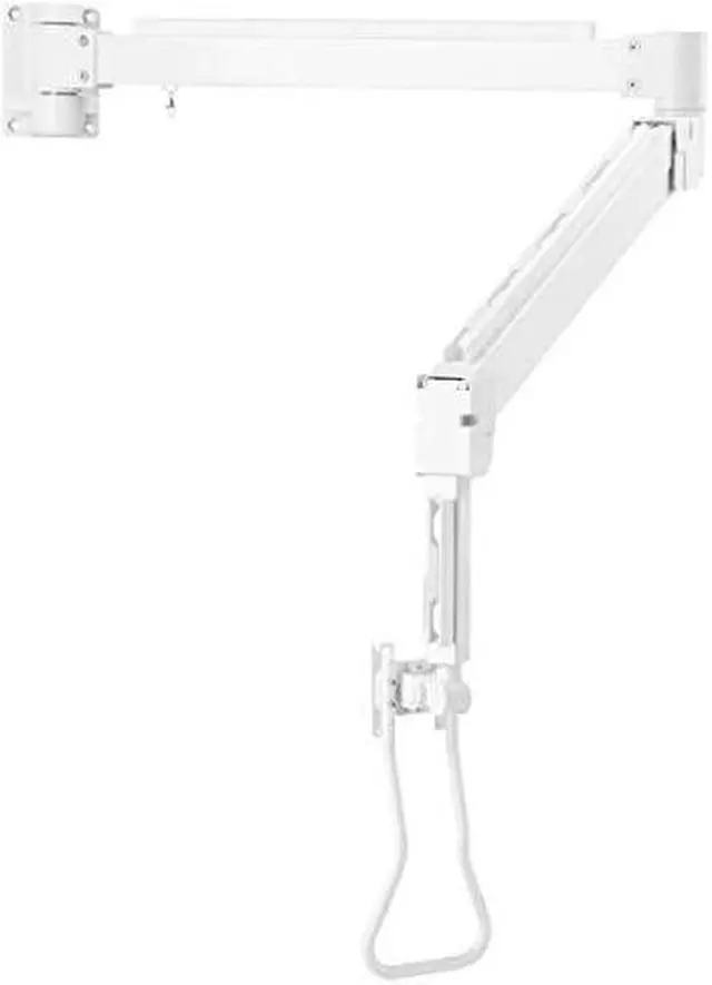 Alt view image 17 of 19 - Tripp Lite Safe-IT DWMLARM1732AM Mounting Arm for TV, Monitor, HDTV, Notebook, Flat Panel Display, Interactive Whiteboard, Digital Signage Display - White