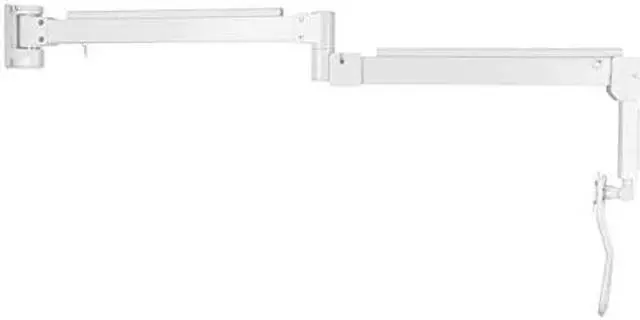 Alt view image 18 of 19 - Tripp Lite Safe-IT DWMLARM1732AM Mounting Arm for TV, Monitor, HDTV, Notebook, Flat Panel Display, Interactive Whiteboard, Digital Signage Display - White