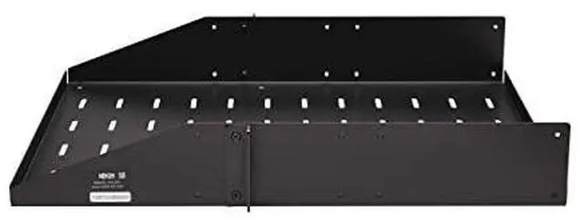 Alt view image 8 of 10 - Tripp Lite 2U SmartRack Universal-Mount Steel Vented Rack Shelf SRSHELF2PUNIV
