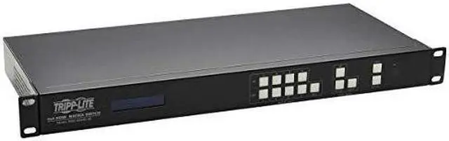 Alt view image 10 of 19 - Tripp Lite 4x4 4K 60Hz HDR HDMI Matrix Switch / Splitter B3024HX4H4K