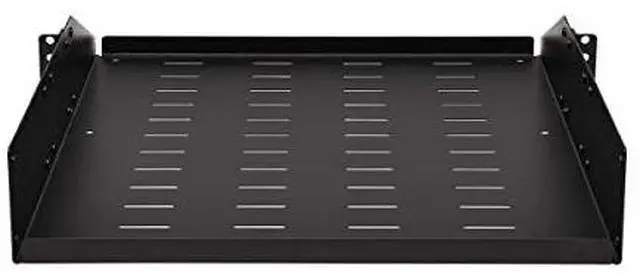 Alt view image 7 of 10 - Tripp Lite 2U SmartRack Universal-Mount Steel Vented Rack Shelf SRSHELF2PUNIV