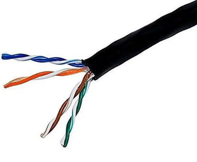 Alt view image 8 of 17 - Monoprice Cat5e Ethernet Bulk Cable - 1000 Feet - Blue | Network Internet Cord - Solid, 350Mhz, CMR, Riser Rated, Pure Bare Copper Wire, 24AWG, No Logo