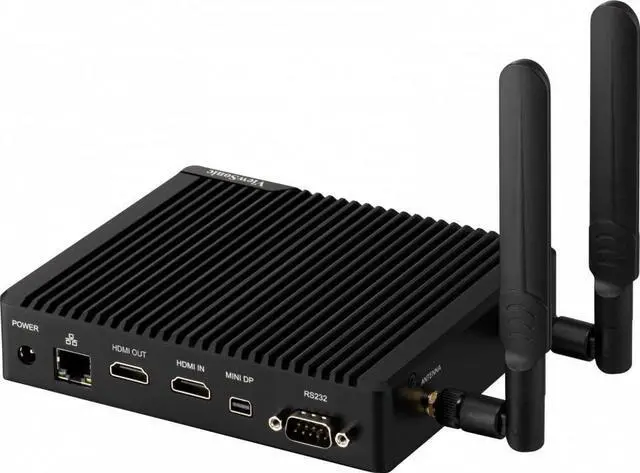 Alt view image 3 of 11 - ViewSonic VBS200-A ViewBoard Smart AV Controller for Monitors, Projectors, and Displays Compatible with RS232C with vCast License, HDMI, USB, and Mini DP Inputs
