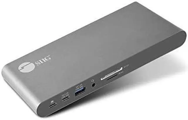Alt view image 11 of 16 - SIIG USB-C Dual 4K Video MST Docking Station with 60WPD Charging - Ingenious Detachable Design - Ultra-speed Data Transfer - 3 Display Modes