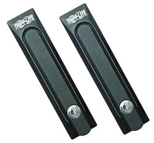 Alt view image 10 of 12 - Tripp Lite Replacement Lock for SmartRack Server Rack Cabinets - Front and Back Doors, 2 Keys, Version 1 (SRHANDLE1)