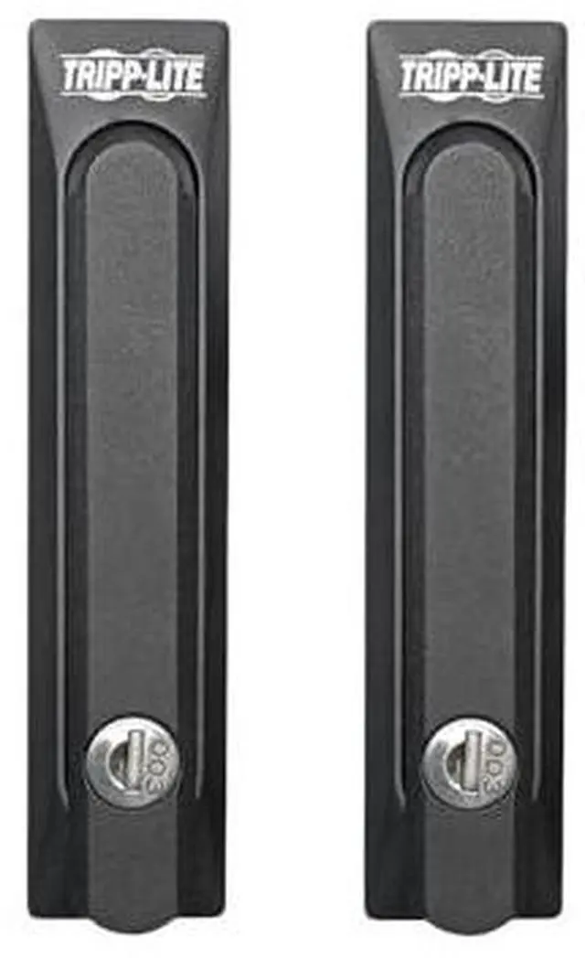 Alt view image 11 of 12 - Tripp Lite Replacement Lock for SmartRack Server Rack Cabinets - Front and Back Doors, 2 Keys, Version 1 (SRHANDLE1)