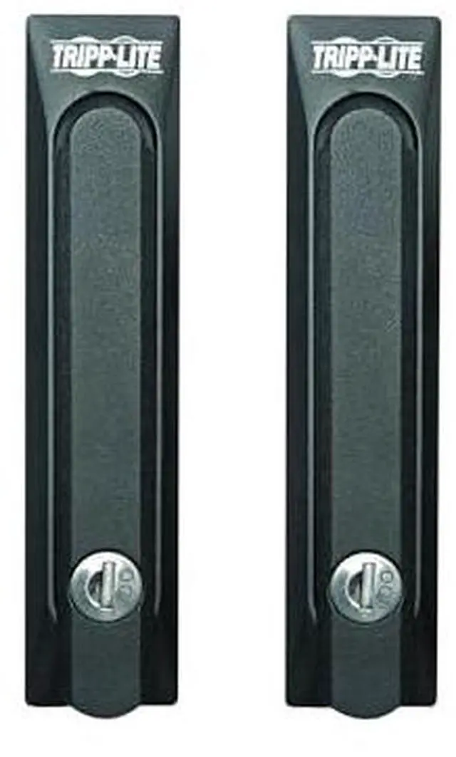 Alt view image 9 of 12 - Tripp Lite Replacement Lock for SmartRack Server Rack Cabinets - Front and Back Doors, 2 Keys, Version 1 (SRHANDLE1)