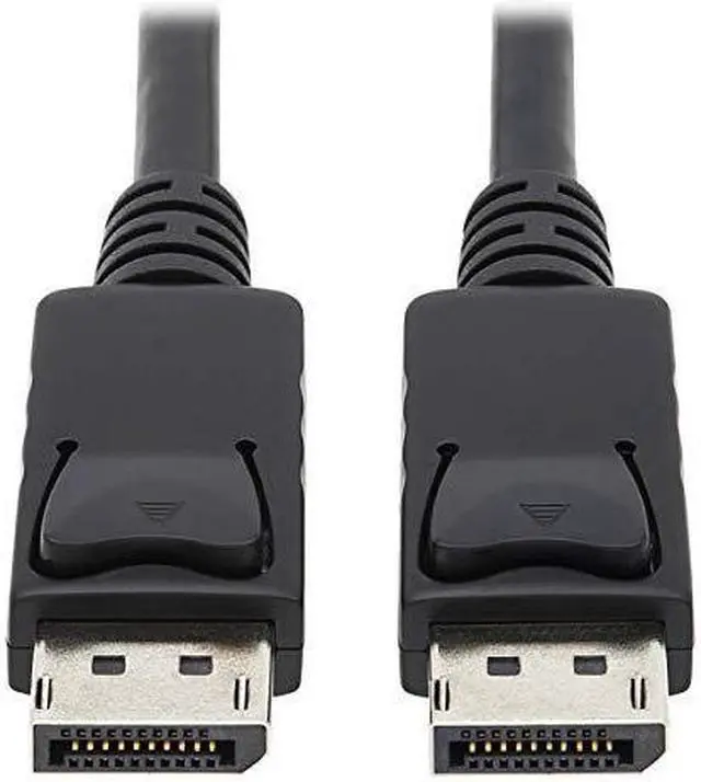 Alt view image 4 of 9 - Tripp Lite DisplayPort Cable with Latches (M/M), DP to DP, 1080p, 100-ft. (P580-100)