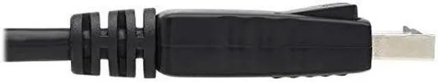 Alt view image 9 of 9 - Tripp Lite DisplayPort Cable with Latches (M/M), DP to DP, 1080p, 100-ft. (P580-100)