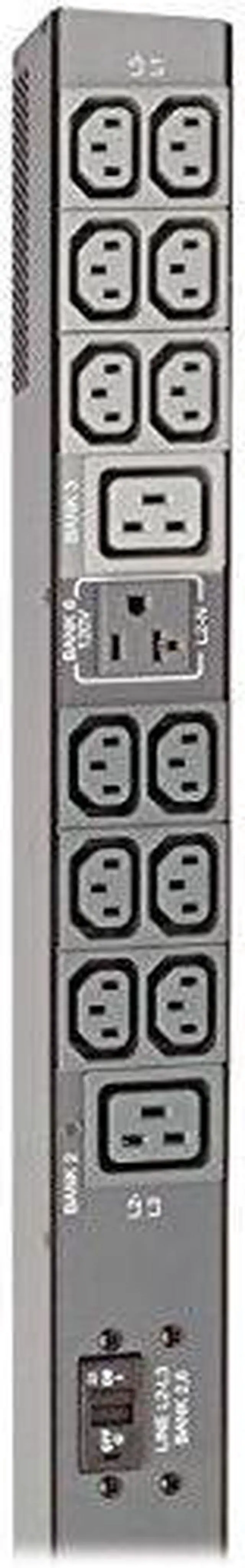 Alt view image 15 of 18 - Tripp Lite - PDU3EVN6L2130 - Tripp Lite 3-Phase PDU Monitored 8.6kW 208/120V 36 C13; 6 C19; 5-15/20R TAA - Monitored -
