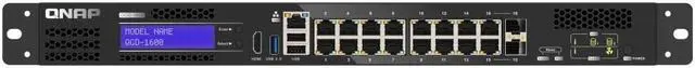 Alt view image 3 of 8 - QNAP QGD-1600-4G Ethernet Switch QGD16004GUS