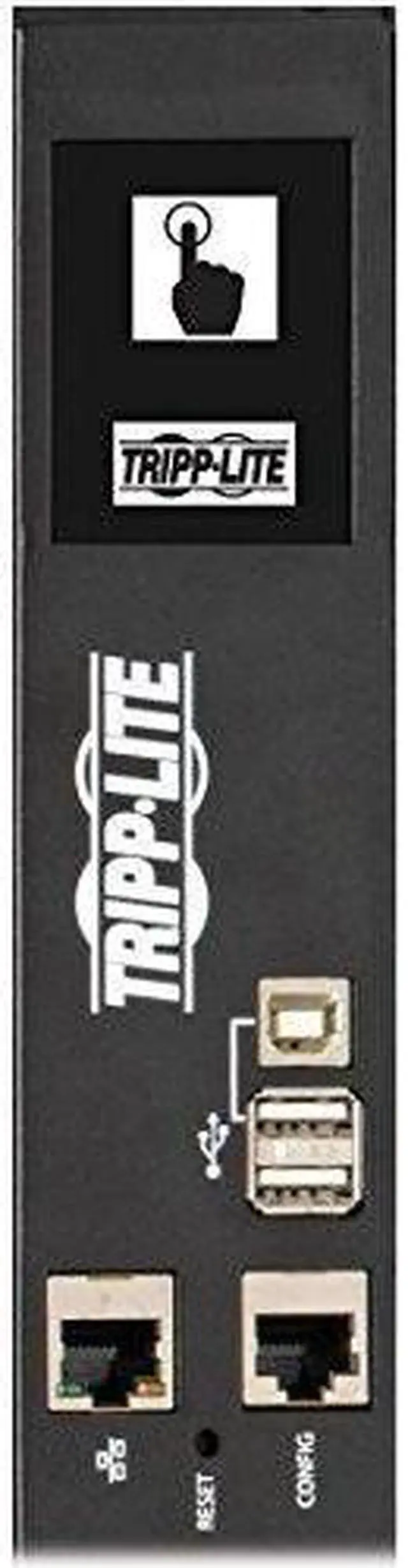 Alt view image 14 of 18 - Tripp Lite - PDU3EVN6L2130 - Tripp Lite 3-Phase PDU Monitored 8.6kW 208/120V 36 C13; 6 C19; 5-15/20R TAA - Monitored -
