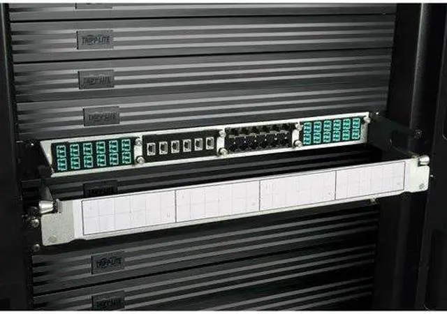 Alt view image 16 of 20 - Tripp Lite Cat6a Pass-Through Cassette - (x12) RJ45 (N484-12RJ)