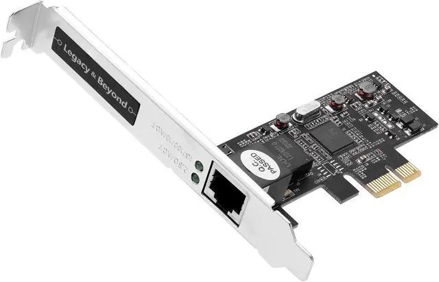 Alt view image 12 of 18 - SIIG Single 2.5G 4-Speed Multi Gigabit Ethernet PCIe Card LB-GE0611-S1