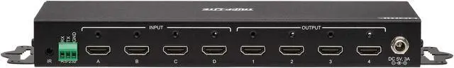 Alt view image 13 of 16 - Tripp Lite 4x4 HDMI Matrix Switch/Splitter with Remote Control and Multi-Resolution Support, 4K 60 Hz, HDR, 4:4:4, TAA - 3840 x 2160 - 4K UHD - 1080p4 x 4 - Display, Digital Signage, Computer, Blu-ray