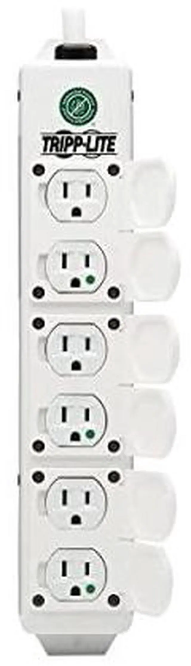 Alt view image 17 of 19 - Tripp Lite Medical Power Strip 6-outlet 6ft Cord Health Care Facility Outlet Assemblies