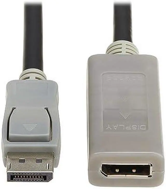 Alt view image 10 of 16 - Tripp Lite DisplayPort Extension Cable with Active Repeater (M/F), 4K 60 Hz, HDR, 4:4:4, HDCP 2.2, 10 ft. (3.1 m), TAA - 10 ft DisplayPort A/V Cable for Audio/Video Device, PC, Gaming Computer, Projec