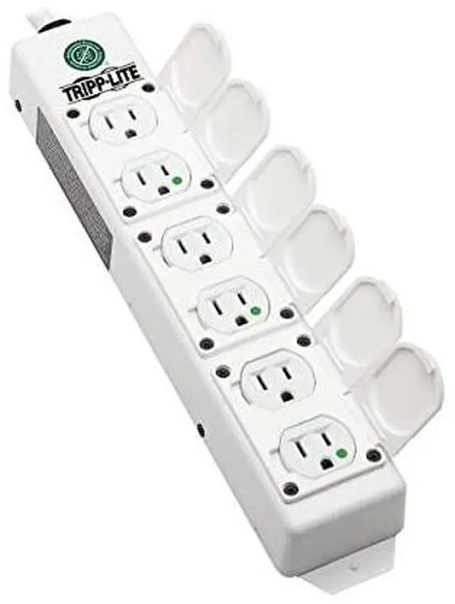 Alt view image 14 of 19 - Tripp Lite Medical Power Strip 6-outlet 6ft Cord Health Care Facility Outlet Assemblies