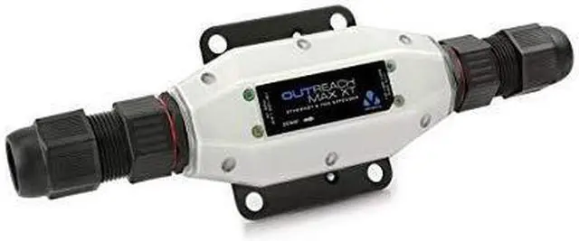 Alt view image 8 of 8 - Veracity VORORMGXT Outreach Max Gxt Outdoor Gigabit Ethernet and POE Extender