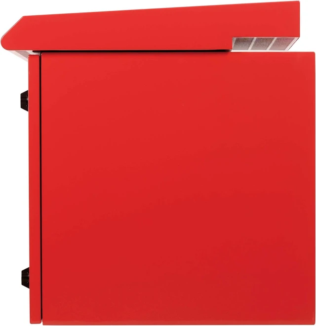Alt view image 4 of 7 - Tripp Lite 12U Locking Industrial Wallmount NEMA 3R Protection Server Rack Enclosure, 23 inches Deep, Heavy Duty Metal Construction, Built-in Internal Fans, Red, 5-Year Warranty (SRN3RR12U)