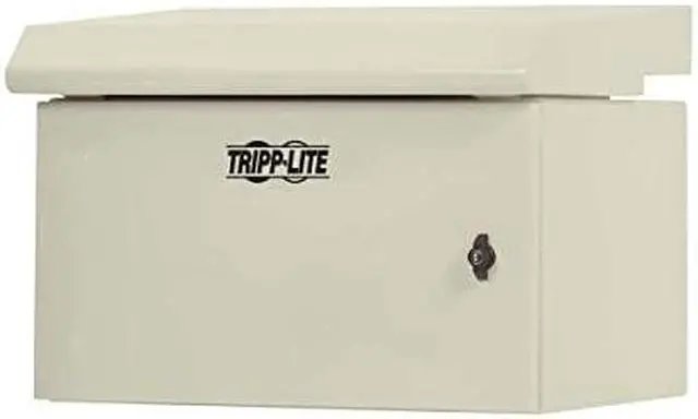 Alt view image 3 of 7 - Tripp Lite NEMA Protection Rating SmartRack Industrial Wallmount Rack Enclosure with Lock & Keys, NEMA 3R & 4 Protection Ratings, Heavy-Duty Metal, Mounting Hardware Included, 5-Year Warranty