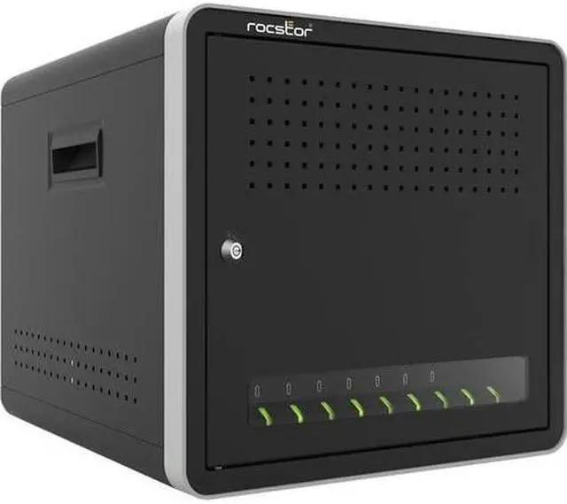 Alt view image 3 of 3 - Rocstor VOLT SC8 USB-C Stackable Sync & Charging Station VTSC0801