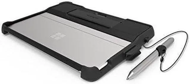Alt view image 14 of 16 - Kensington BlackBelt K97621WW Rugged Carrying Case Microsoft Surface Pro 9 Tablet - Platinum