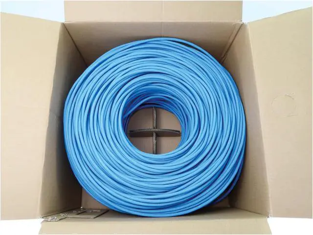 Alt view image 12 of 14 - Tripp Lite 1000ft Cat6 1G Solid Core UTP Bulk Ethernet Cable Blue N22201KBLLS