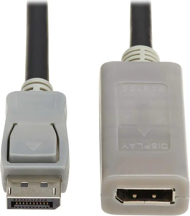 Alt view image 10 of 16 - Tripp Lite DP Extension Cable with Active Repeater and Latching Connector M/F