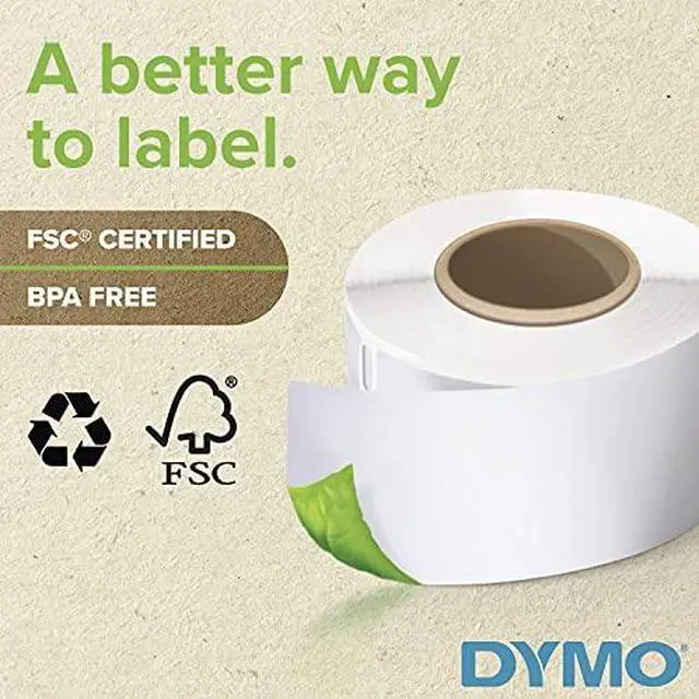 Alt view image 15 of 20 - Dymo Labels LabelWriter 4"Wx2-1/4"H 24 RL/PK White 2050769