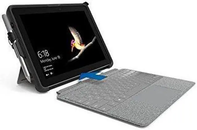 Alt view image 16 of 16 - Kensington BlackBelt K97621WW Rugged Carrying Case Microsoft Surface Pro 9 Tablet - Platinum