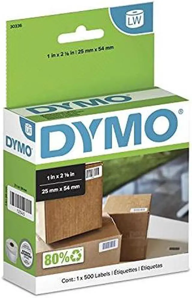 Alt view image 14 of 19 - Dymo Labels LabelWriter 2-1/8"Wx1"H 6 RL/PK White 2050764