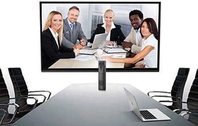 Alt view image 18 of 18 - Monoprice All-in-One Meeting Room Wide Angle USB Conference Camera, Mic, and Speaker, 1080p - WorkstreamCollection