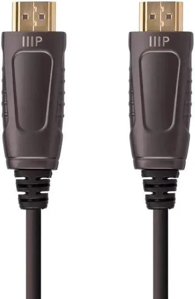 Alt view image 14 of 14 - Monoprice 8K Certified Ultra High Speed Active HDMI Cable - 20 Meters (65 Feet) HDMI 2.1, AOC, for PlayStation 5, Xbox Series X, Xbox Series S - SlimRun AV Series