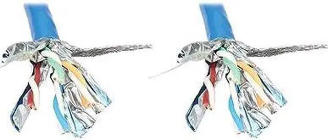 Alt view image 12 of 16 - Tripp Lite 1000ft Cat8 25G/40G Solid Core S/FTP Ethernet Cable Blue N22601KBL