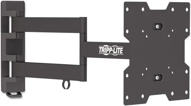 Alt view image 4 of 11 - Tripp Lite Swivel/Tilt Wall Mount with Arm for 17" to 42" TVs, Monitors, Flat Screens, LED, Plasma or LCD Displays (DWM1742MA)