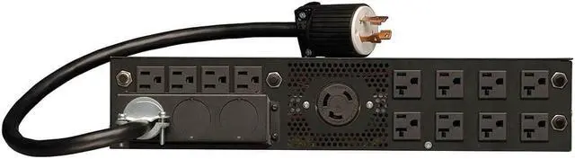 Alt view image 6 of 6 - TRIPP LITE SmartOnline Step-Down Isolation Transformer, 208 / 240V to 120V, 6 kVA, 6kW, 2U Rack-Mount, TAA