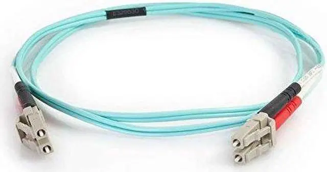 Alt view image 11 of 13 - C2G 01137 OM4 Fiber Optic Cable - LC-LC 50/125 Duplex Multimode PVC Fiber Cable, Aqua (49.2 Feet, 15 Meters)